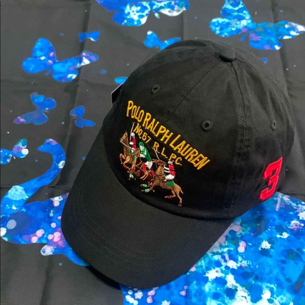 Polo by Ralph Lauren Black Baseball Cap